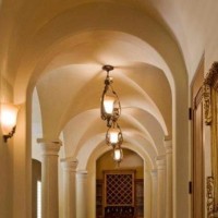 Multiple Groined Vault Hallway